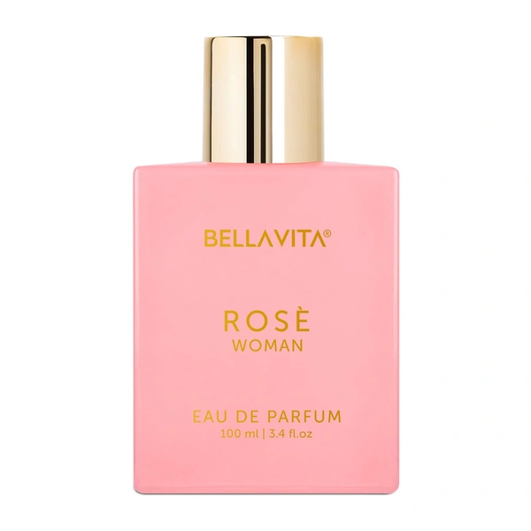 Bella Vita Rose Woman EDP  Luxury Rose Perfume, 100 ml | Long Lasting Premium EDP Fragrance