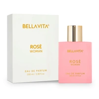 Bella Vita Rose Woman EDP  Luxury Rose Perfume, 100 ml | Long Lasting Premium EDP Fragrance