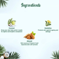 Biotique Coconut Brightening Instant Glow Cream 50gm | for Healthy Skin | Reduces Dark Spots and Protects Ageing | Radiant & Even Skin Tone | Instant Glow Cream | Lightweight and Non-Greasy | 100% Botanical Extracts| All Skin Types |