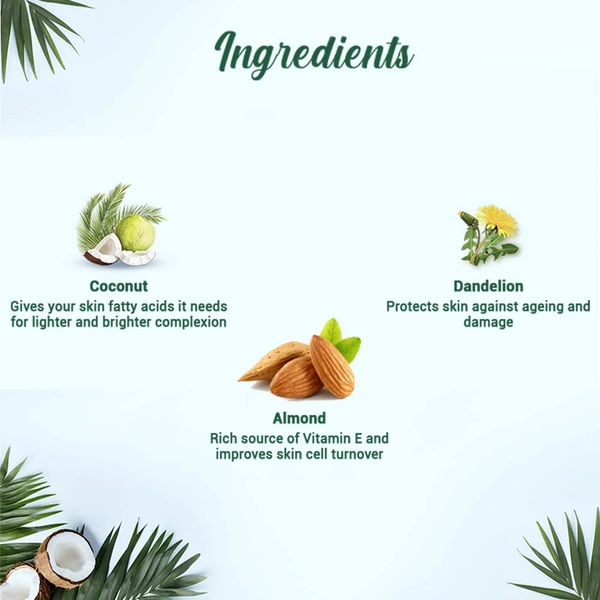 Biotique Coconut Brightening Instant Glow Cream 50gm | for Healthy Skin | Reduces Dark Spots and Protects Ageing | Radiant & Even Skin Tone | Instant Glow Cream | Lightweight and Non-Greasy | 100% Botanical Extracts| All Skin Types |
