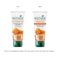 Biotique Honey Gel Soothe & Nourish Foaming Face wash  100ml | Gentle Cleansing Face Wash | Honey and Turmeric Cleanse | Non-Drying Face Wash | 100% Botanical Extracts | for All Skin Types |