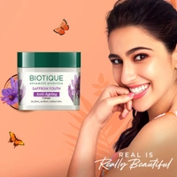 Biotique Saffron Youth Anti- Ageing Cream 50g | for Younger-Looking Skin | Wrinkle Reduction | Reduce Fine Lines & Lighten Dark Sports | 100% Botanical Extracts | Suitable For All Skin Types |