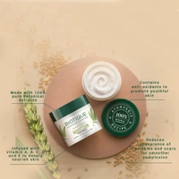 Biotique Wheat Germ Anti- Ageing Night Cream  50g | for Wrinkles & Fine Lines | Lightens dark Spots | Overnight anti-ageing treatment | 100% Botanical Extracts | Suitable for All Skin Types |