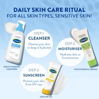 Cetaphil Gentle Foaming Cleanser - 236ml | Dermatologist Recommended Face Wash for All Skin Types | Enriched with Vitamin E and B5 | Paraben & Sulphate-Free