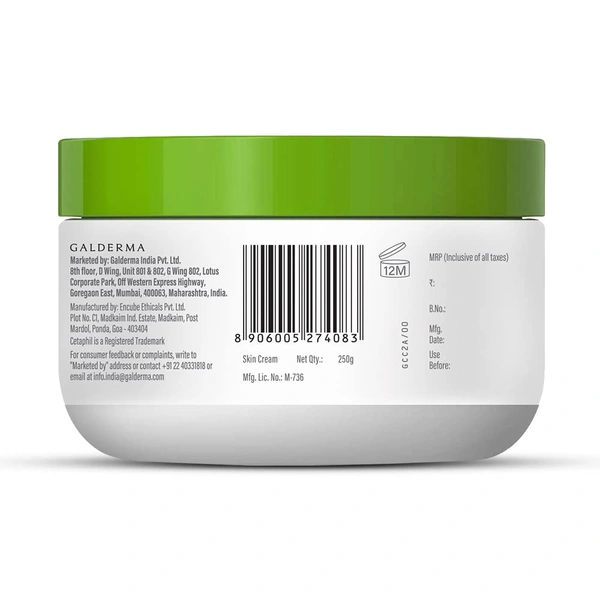 Cetaphil Moisturizing Cream, Dry to Normal, Sensitive Skin, 250 g  | Non-greasy, fast-absorbing formula