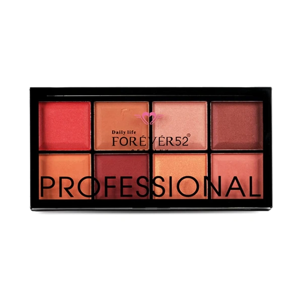 Forever52 Daily Life Forever 52 Daily Life 8 Color Spotlight Blusher Palette | Versatile, Buildable Blush Shades | Customizable Blush | Smooth Smudgeproof | Long Lasting | Natural Creamy Shades | -SPB001