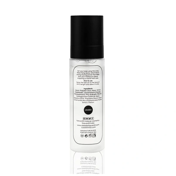Forever52 Daily Life Forever 52 Daily Life Long Wear Fixing Spray | for Flawless Makeup | Long-Lasting Makeup & Hydration | All-Day Wear | Refreshes Skin | Lightweight Texture | - LSM001