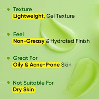 Dot & Key CICA Calming Skin Renewing Night Gel | for Sensitive & Acne-Prone Skin | Overnight Skin Repair | for Redness & Irritation | Fades Dark Spots With Niacinamide, Green Tea & Hyaluronic | 60ml