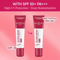 Dot & Key DOT & KEY Gloss Boss Cherry Lip Balm� 12g | With SPF 30 | Vitamin C + E Enriched | Lightweight & Non Sticky | Fades Lip Pigmentation | Glossy and Hydrating | Shea Butter Lip Balm