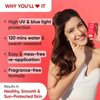 Dot & Key Strawberry Dew SPF 50 PA++++ Sunscreen Stick 20g | Broad-Spectrum UV Protection | Lightweight, Non-Greasy & Hydrating | No White Cast | All Skin Types