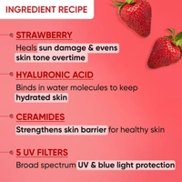 Dot & Key Strawberry Dew SPF 50 PA++++ Sunscreen Stick 20g | Broad-Spectrum UV Protection | Lightweight, Non-Greasy & Hydrating | No White Cast | All Skin Types