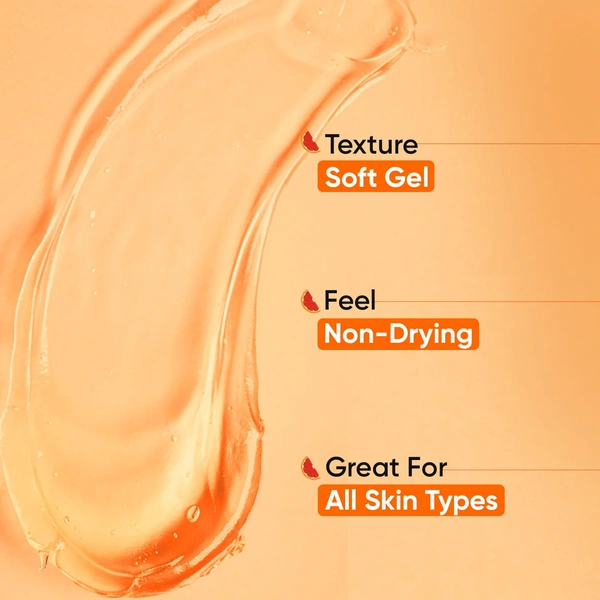 Dot & Key DOT & KEY Vitamin C + E Super Bright Gel Face Wash | with Sicilian Blood Orange & Niacinamide | For Glowing & Even Tone Skin | Fight Dullness & Tan | With Triple Vitamin C | for all skin Types | 100ml