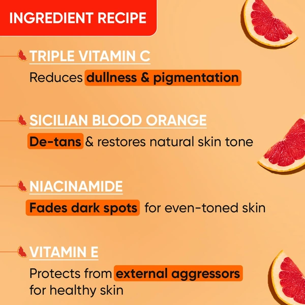 Dot & Key DOT & KEY Vitamin C + E Super Bright Gel Face Wash | with Sicilian Blood Orange & Niacinamide | For Glowing & Even Tone Skin | Fight Dullness & Tan | With Triple Vitamin C | for all skin Types | 100ml