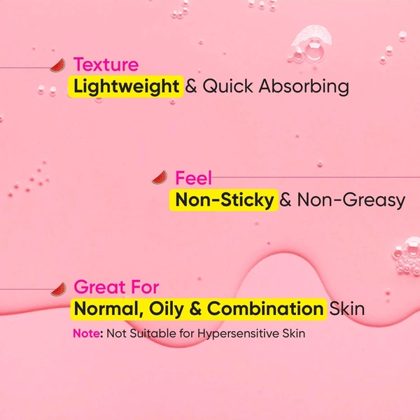 Dot & Key DOT & KEY Watermelon Superglow Toner� 150ml | Pore Tightening Toner | Alcohol Free, Toner For Uneven Skin Tone | Non Sticky & Non Greasy | Oil Control & Refreshing | For All Skin Types