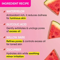 Dot & Key DOT & KEY Watermelon Superglow Toner� 150ml | Pore Tightening Toner | Alcohol Free, Toner For Uneven Skin Tone | Non Sticky & Non Greasy | Oil Control & Refreshing | For All Skin Types