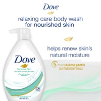 Dove Nourishing Body Wash 1L for Sensitive Skin | 24H Moisture Lock | Gentle & Soap-Free Cleanser | Soft, Smooth & Healthy Skin