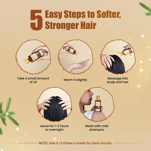 Enshine Bhringraj Hair Oil 60ml | Ayurvedic Hair Oil for Hair Fall & Dandruff Control | Strengthens Roots, Treats Itching & Scalp Folliculitis | Promotes Healthy Hair Growth