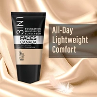 Faces Canada All Day Hydra Matte Liquid Foundation 18ml, Warm Sand 042 | 3-in-1 Foundation + Moisturizer + SPF 30 | Aloe Hydration, Vitamin C, 10Hr Long Wear Coverage