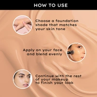 Faces Canada Flawless Matte Foundation Warm Sand 042 Shade 30ml | 3-in-1 Foundation, Moisturizer & Concealer | SPF 18 | 12Hr Hydration | HD Matte Coverage | Lightweight Anti-Ageing