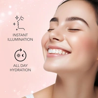 Faces Canada Strobe Cream 30ml Pink | Primer + Highlighter + Moisturizer | With Shea Butter & Hyaluronic Acid | Intense Hydration | Radiant Dewy Glow