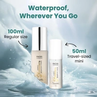 Faces Canada Ultime Pro Shimmer Makeup Fixer 50ml | Long-Lasting Makeup Setting Spray | Glamorous Shimmer Finish | Hydrates & Refreshes Skin | Alcohol-Free