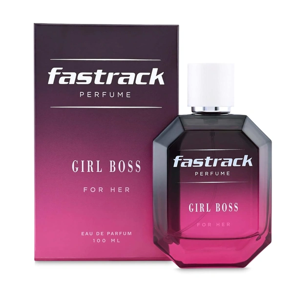 Fastrack Girl Boss Liquid Eau de Parfum for Men 100 ml | Bold, Confident Fragrance| Long-Lasting,  Refreshing Scent | Perfect for Daily Wear & Special Occasions