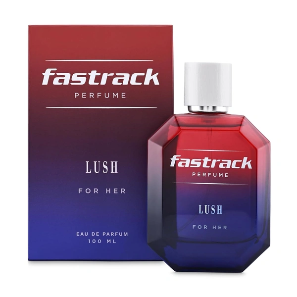 Fastrack Lush Liquid Eau de Parfum for Men 100 ml | Fresh & Musky Scent | Citrus & Cedar Notes | Ideal for Daily Wear | Long-Lasting & Elegant Fragrance