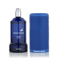 Fastrack Pulse Eau de Parfum for Men 100 ml |  Fresh Citrus | Woody Cedar & Patchouli Notes| Long-Lasting Musky Base | Perfect for Daily Wear and All Occasions