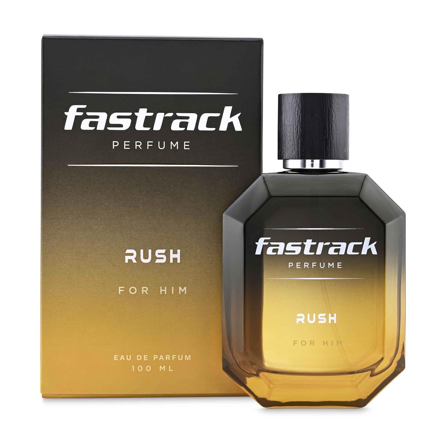 Fastrack Rush Eau de Parfum for Men 100 ml, Energizing ,Lavender