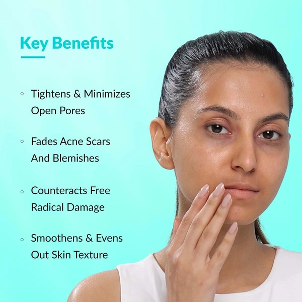 Fixderma 20% Niacinamide Pore Minimizer Serum for Men & Women 30g Face Serum with 2.5% Glucosamine & Hyaluronic Acid | Minimizes Open Pores, Hydrates & Brightens Skin |