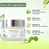 Fixderma Cleovera Cica Cream 50g | Gotu Kola, Aloe Vera, Vitamin A & E | Repairs Damaged Skin, Calms Irritation, Nourishes Dry & Sensitive Skin | Daily Barrier Strengthening Cream