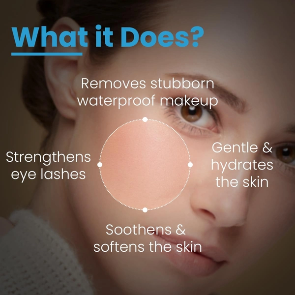 Fixderma Cosmetics Laboratories Fixderma Cosmetic Laboratories Biphasic Instant Makeup Remover with Apple Amino Acid & Sea Buckthorn Oil | Removes Eye, Lip & Waterproof Makeup | Hydrates Skin | 200ml