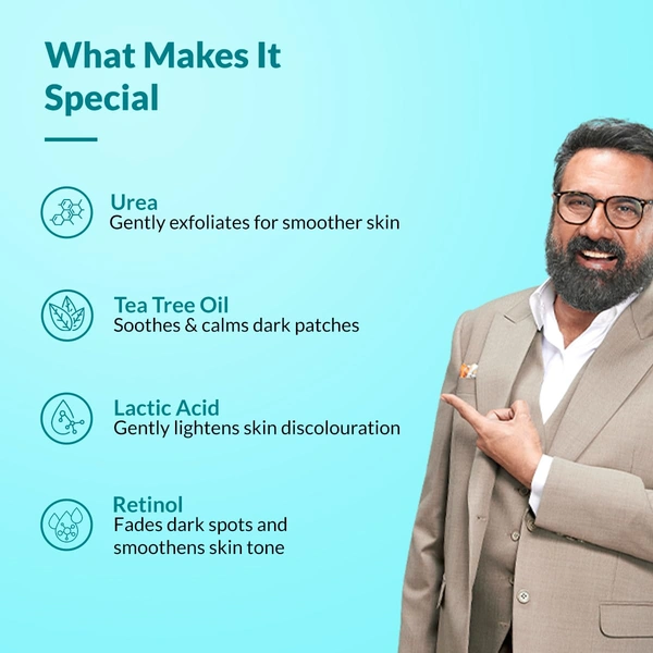 Fixderma Nigrifix Cream for Acanthosis Nigricans 100g | Exfoliating Cream with Lactic Acid & Retinol | Reduces Dark Thick Skin on Neck, Underarms, Knuckles, Elbows & More