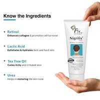 Fixderma Nigrifix Cream with retinol, Lactic Acid & Urea | For Skin Imperfection associated with Acanthosis Nigricans | For Body Parts like Neck, Ankles, Knuckles, Armpits & Elbows | For Dark & Dry Skin | Exfoliant Darkest Skin Gently | 100g