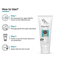 Fixderma Nigrifix Cream with retinol, Lactic Acid & Urea | For Skin Imperfection associated with Acanthosis Nigricans | For Body Parts like Neck, Ankles, Knuckles, Armpits & Elbows | For Dark & Dry Skin | Exfoliant Darkest Skin Gently | 100g