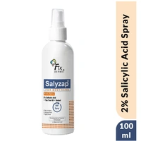Fixderma Salyzap 2% Salicylic Acid Body Acne Spray For Men & Women 100ml | Targets Back, Shoulder, Neck & Chest Acne | Controls Breakouts, Clears Clogged Pores & Improves Texture