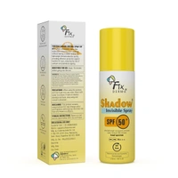 Fixderma Shadow SPF 50+ PA+++ Invisible Spray Sunscreen 50ml| Ultra Lightweight Transparent Fluid Spray | Broad Spectrum UVA & UVB Protection | Water Resistant Body Sunscreen