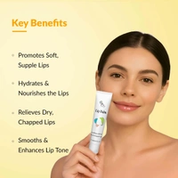 Fixderma Vitamin C & E Lip Balm 15ml for Men & Women | Pigmented & Dry Lips | Softening, Deep Hydration & Nourishment | Brightens Dark Lips & Evens Lip Tone