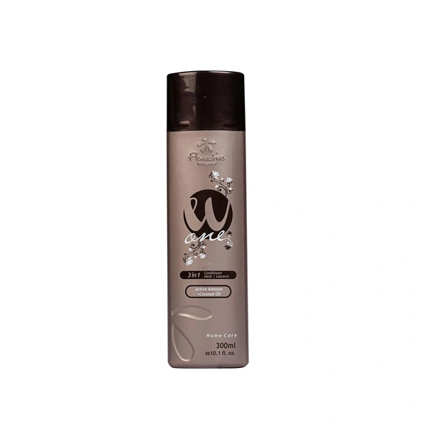 Floractive Profissional W?One 3?in?1 Conditioner 300?ml | Active Amazon + Coconut Oil Hair Treatment | Conditioner, Mask & Leave?In in One | Frizz?Free, Hydrated Hair