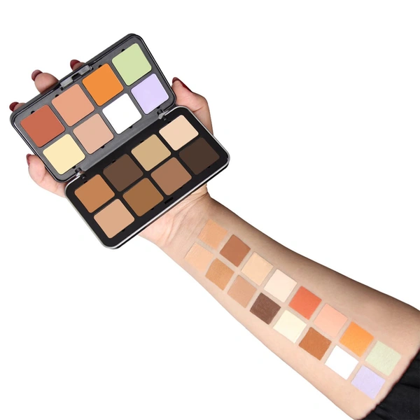 Forever52 Forever 52 16 Color Camouflage Pressed HD Palette | Conceal, Contour & Correct for All Skin Types | Light Weight |  Multi-purpose concealer | Easy to blend - CHP001