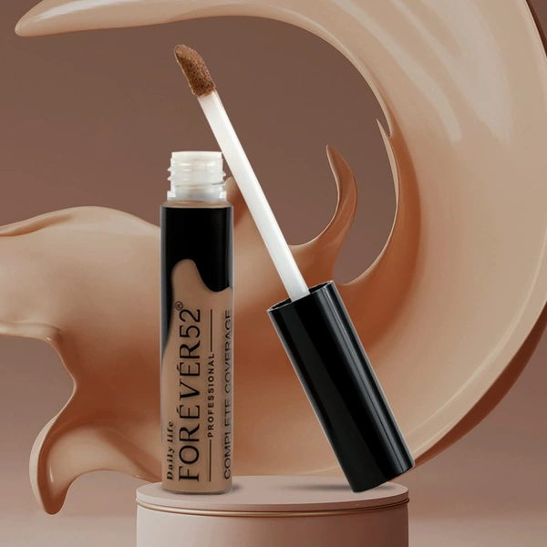 Forever52 Forever 52 Complete Coverage Concealer | Perfect for Dark Circles | Full Coverage & Hydration | Perfect for Deep Skin Tones | Long-lasting | Natural Finish | Flawless Skin | Lightweight Formula | Caramel- 005