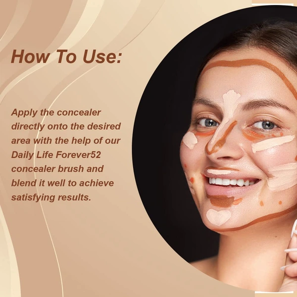 Forever52 Forever 52 Daily Life 4 Color Concealer | Versatile Concealer Palette | Flawless Coverage | Long-Lasting | Natural Finish | Lightweight | blendable texture | for All Skin Types | AC002 , 12g