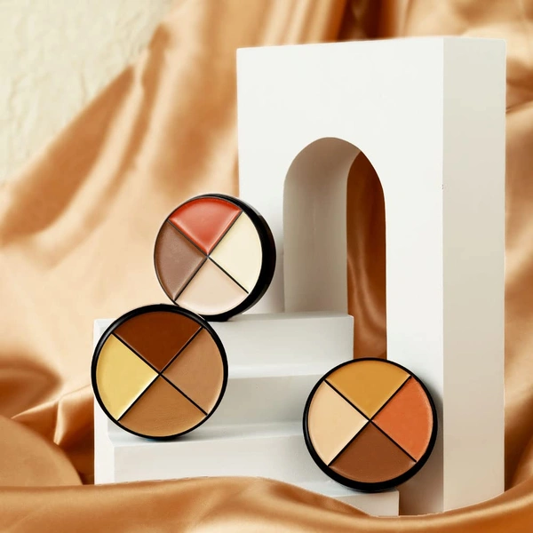 Forever52 Forever 52 Daily Life 4 Color Concealer | Versatile Concealer Palette | Flawless Coverage | Long-Lasting | Natural Finish | Lightweight | blendable texture | for All Skin Types | AC002 , 12g