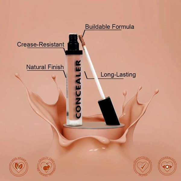 Forever52 Forever 52 Daily Life Coverup Concealer | Creamy | Lightweight Concealer for a Flawless Skin | Full Coverage | Easy To Blend | Long Lasting | Natural Finish | ( Cinnamon -30.4, 7ml )