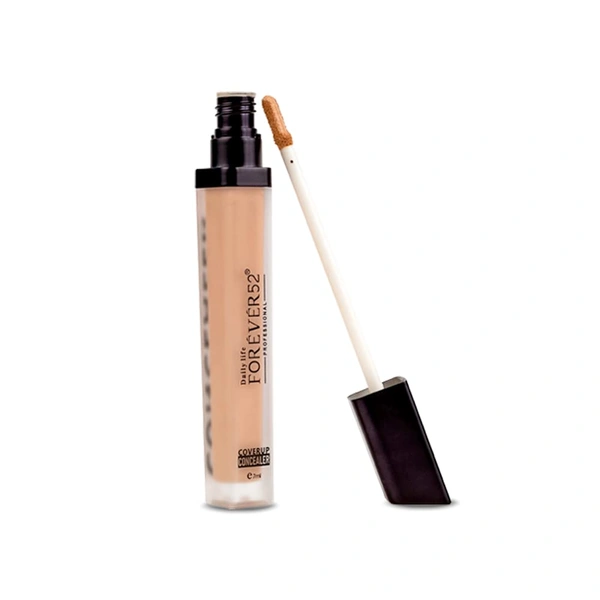 Forever52 Forever 52 Daily Life Coverup Concealer | Creamy | Lightweight Concealer for a Radiant Finish | Full Coverage | Easy To Blend | Long Lasting | Natural Finish | ( Hazel Gaze-20.4, 7ml )