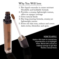 Forever52 Forever 52 Daily Life Coverup Concealer | Creamy | Lightweight Concealer for a Flawless Skin | Full Coverage | Easy To Blend | Long Lasting | Natural Finish | ( Espresso-30.5, 7ml )