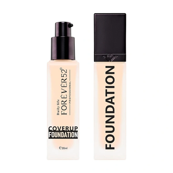 Forever52 Forever 52 Daily Life Coverup Foundation | Natural Matte Finish | For Fair Skin | Full Coverage Foundation | Long Lasting | (Milk Shake  -10.1 , 30ml )