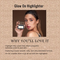 Forever52 Forever 52 Daily Life Glow on Highlighter | Warm, Radiant Glow for All Skin Tones | Long-Lasting Shine | Natural Radiance | Lightweight | Blendable | for Every Occasion | Silky and Shimmery Glowing Skin | Bornfire (FGH003)
