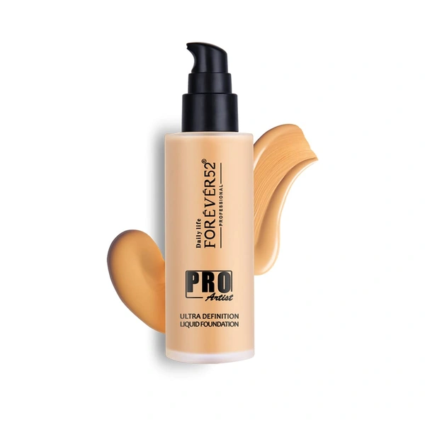 Forever52 Forever 52 Daily Life Pro Artist Ultra Definition Liquid Foundation , 60ml | Full Coverage, Lightweight, Long-Lasting | Waterproof | Matte Finish | Peanut-10