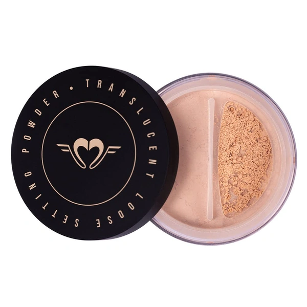 Forever52 Forever 52 Daily Life Translucent Loose Setting Powder | Lightweight | Flawless Natural Matte Finish Look | Oil Control | Long Lasting | Easy To Use | Buff Beige - TLM0010, (7g)